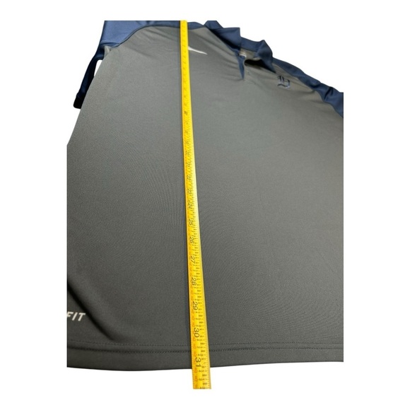 Detroit Tigers Nike Dri-Fit Polo | Men’s XL | Blue and Grey | Golf Style - Picture 7 of 10